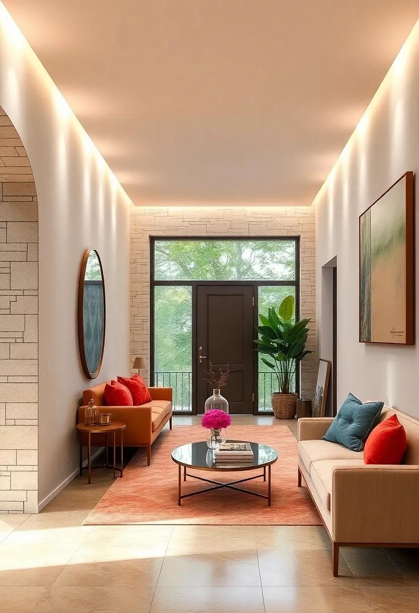 Transforming Dark Corners into Cozy Spots with Focused Spotlights and Reflective Surfaces