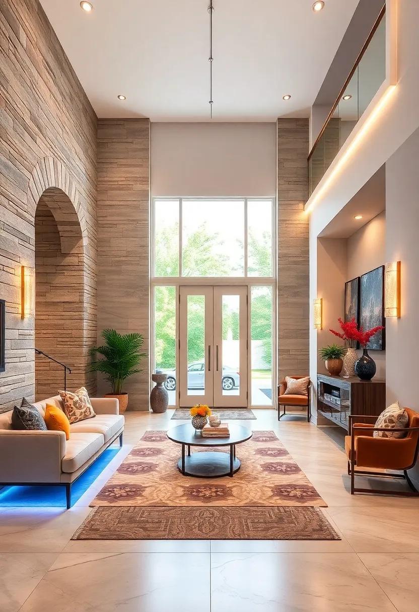 Under Cabinet and Stair Riser Lights Highlighting Architectural Details and Guiding Guests