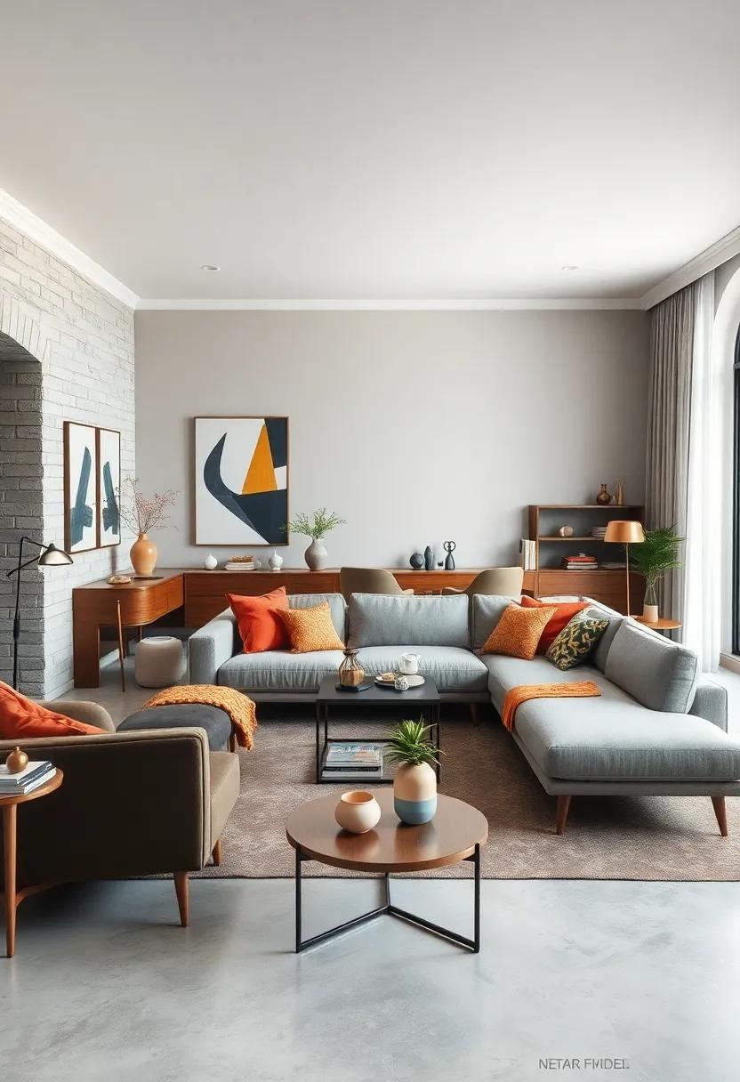 Mix⁤ and​ Match ⁢Styles: Explore how integrating a minimalist sofa with eclectic furniture pieces can create​ a ​playful yet harmonized atmosphere