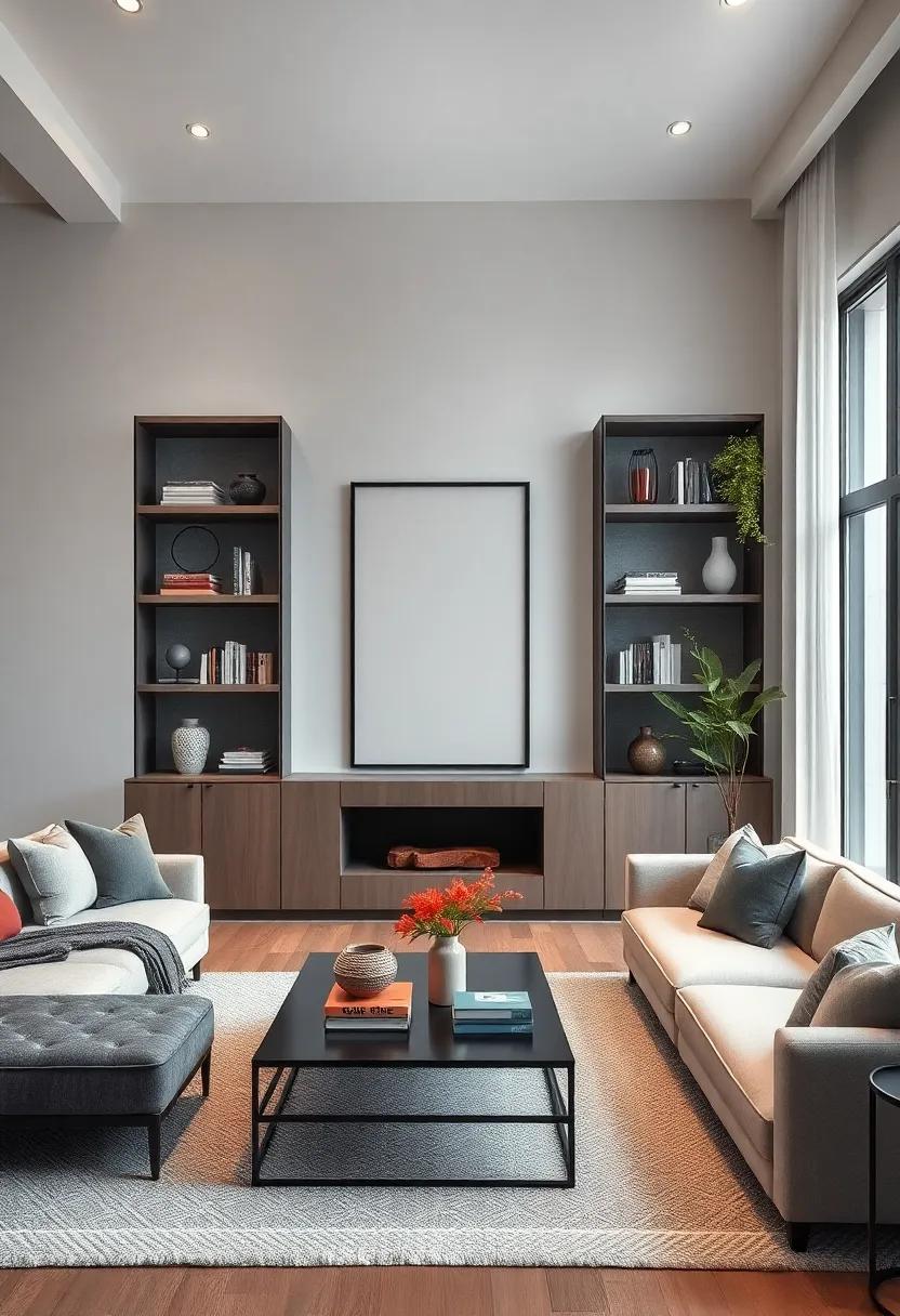 Monochrome Magic: Create ⁤a⁢ cohesive look ​with monochrome‍ shelving‍ that emphasizes organization while matching​ your overall⁢ design aesthetic