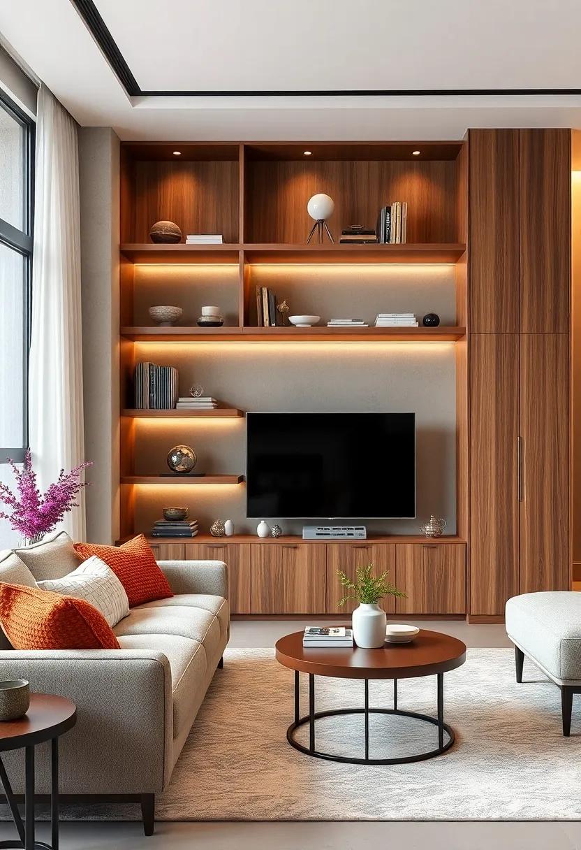Stylish ​storage Cabinets: Explore stylish ​cabinets with⁤ shelves that combine closed storage with ‍open⁣ display areas for a balanced design