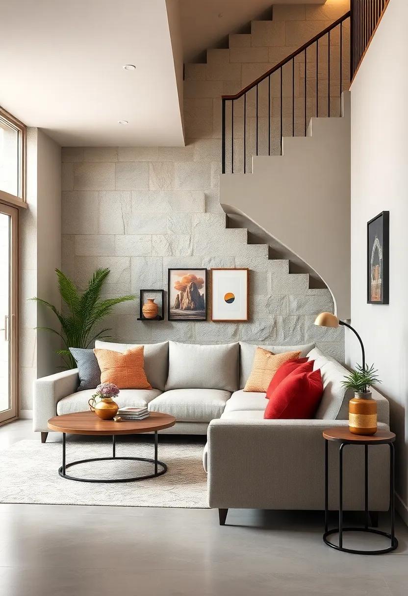 Maximizing Coziness With Compact Sofas Designed To Fit Perfectly Under Staircases