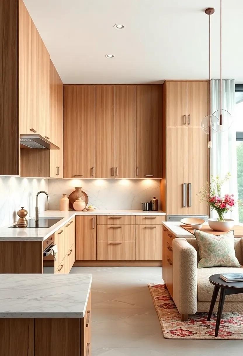 Mixing Materials: Understand how maple cabinets​ complement ​other⁢ materials like ​quartz,marble,and stainless⁣ steel