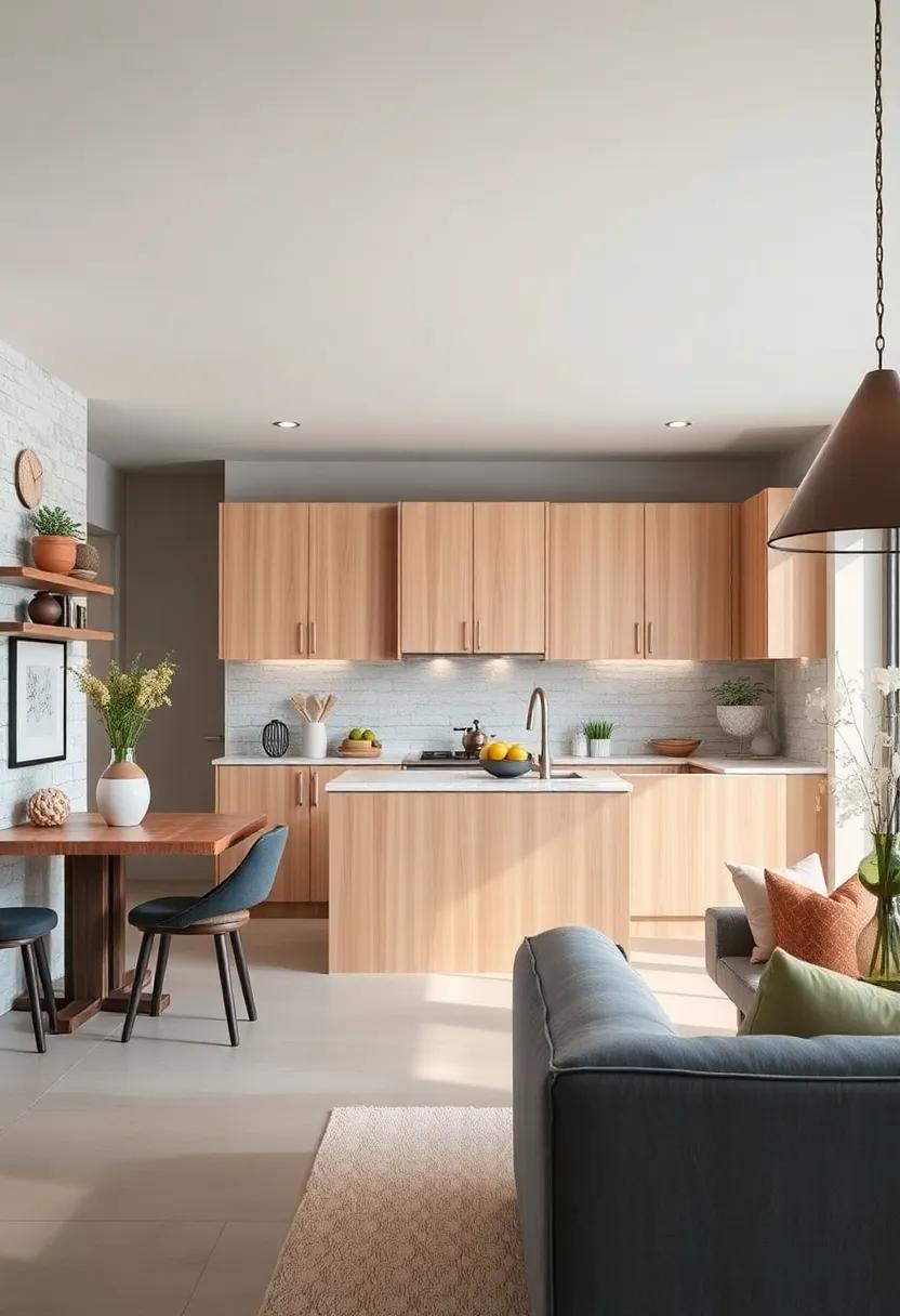 Open⁢ concept Styling: Examine how maple cabinets can serve as ​a stunning focal point in open-concept kitchens