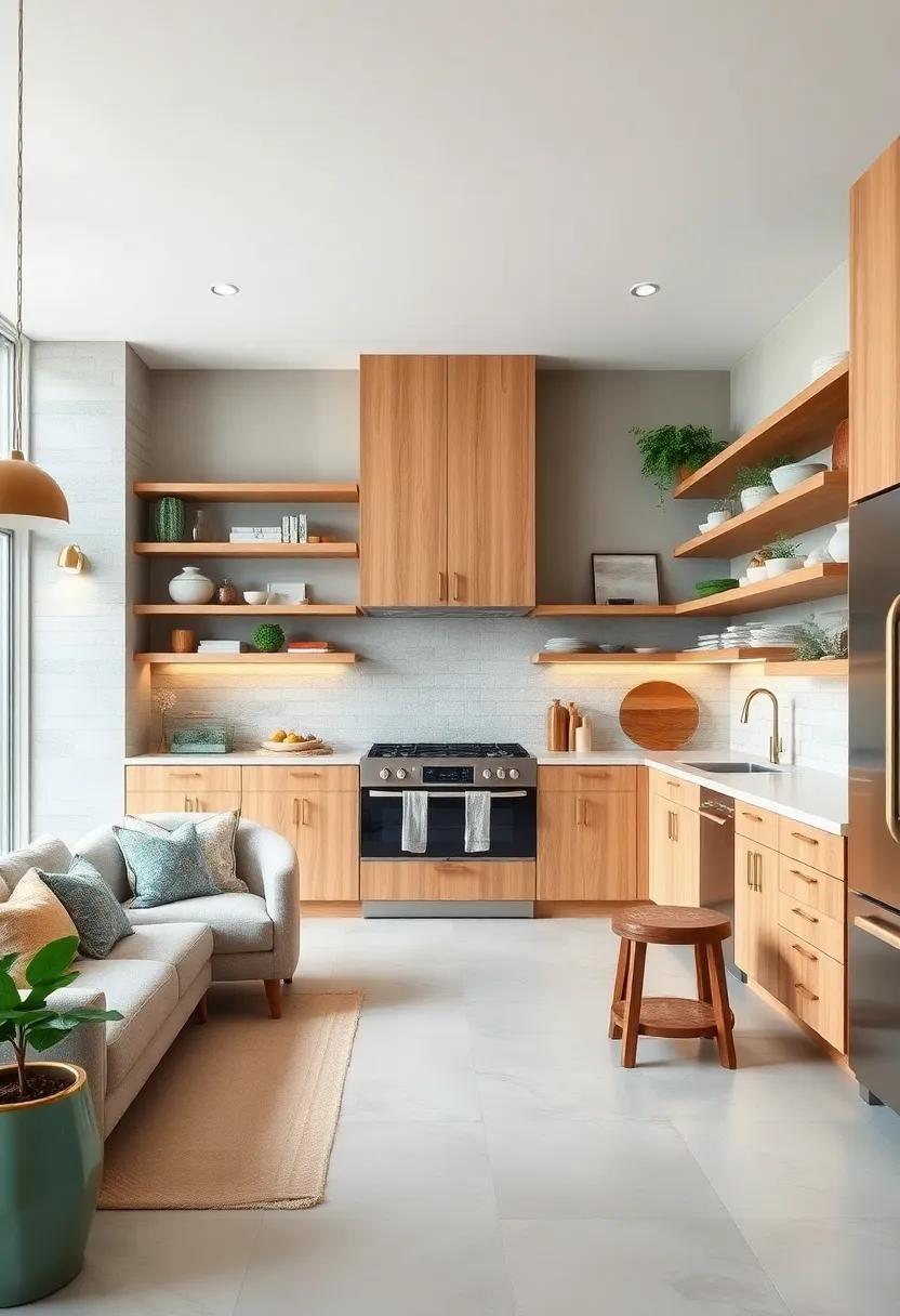 Open Shelving Ideas: Maximize ​space with open‍ shelving solutions that pair beautifully with maple‍ cabinetry