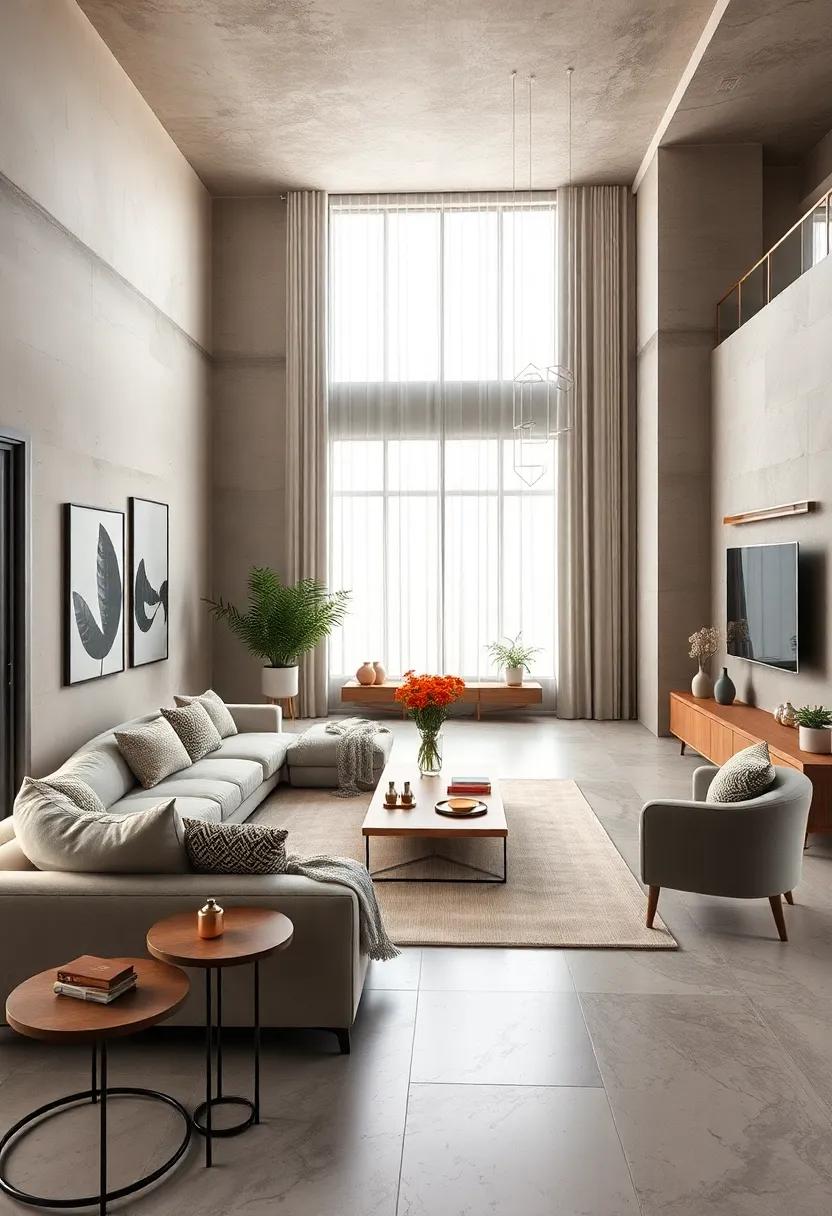 Embrace neutral color palettes ‌to create a calming backdrop for⁢ your⁢ living room