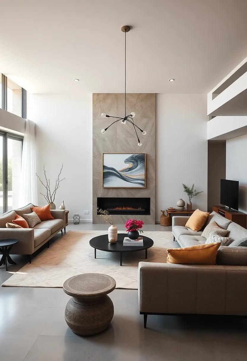Select furniture with‍ clean lines and simple ​silhouettes to maintain an uncluttered look