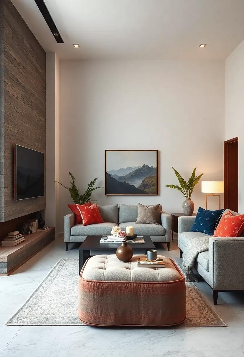 Use multifunctional furniture, such as an ottoman that doubles⁢ as‍ storage, to maximize⁣ space