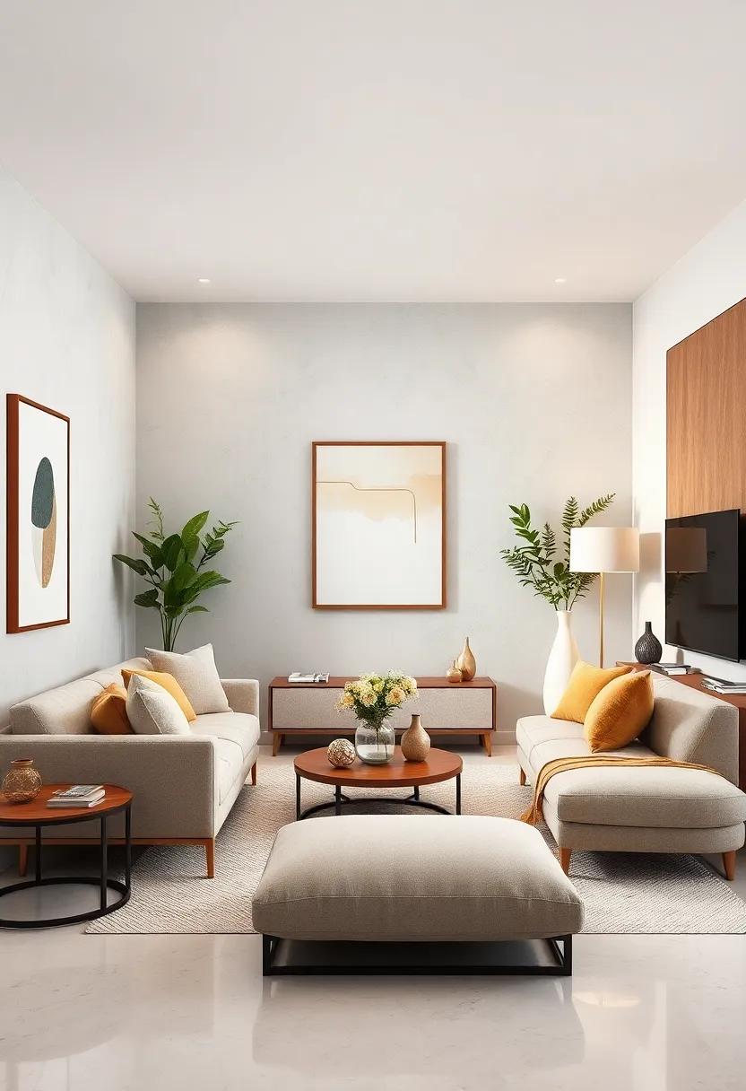 Creating focal Points with Minimalist ⁣Artwork and Decor