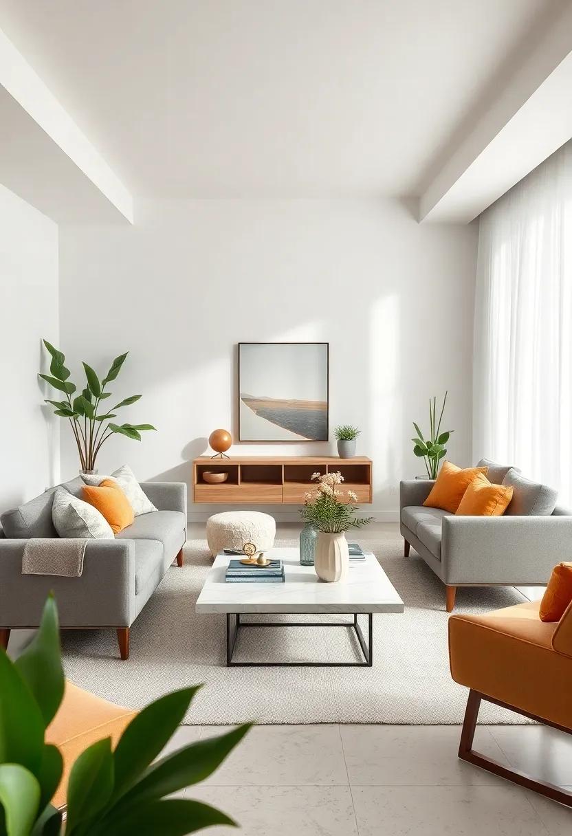 Incorporating Plants‌ for a Touch of liveliness and ‌Freshness