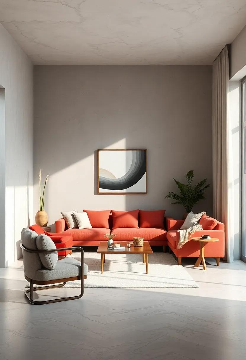 The‌ Power of Negative Space ‌in a minimalist Living Room