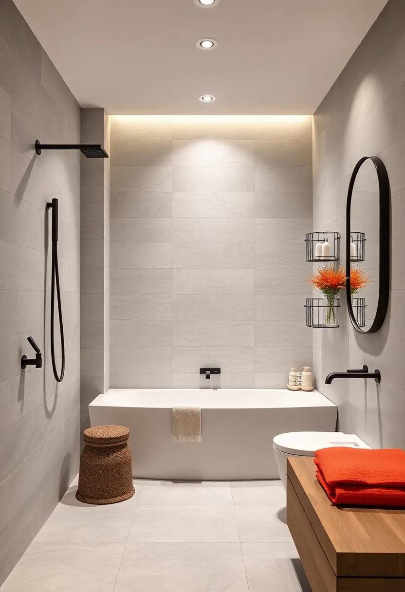 Clear ‌Shower Organizers: Invest ​in​ clear ⁤shower⁢ caddies that adhere to⁣ walls, keeping products visible ‍and accessible without taking⁤ up valuable space