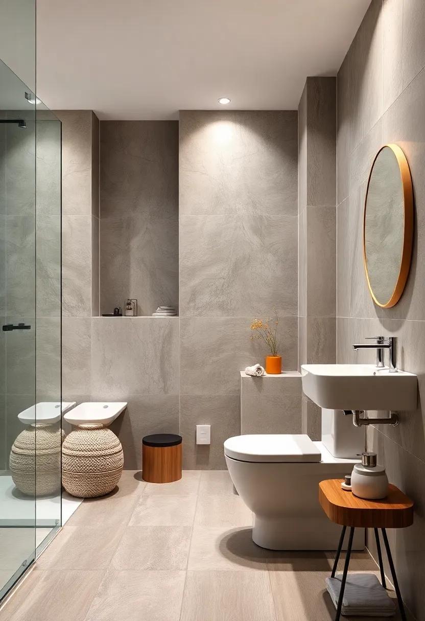 smart Toilet Solutions: Consider smart⁤ toilets⁣ with integrated storage ⁣options to blend ‍high-tech features ‌with practical design