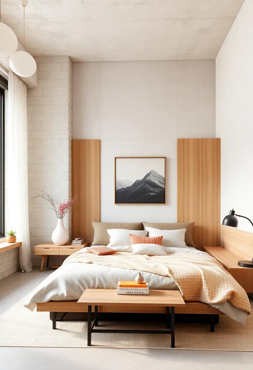 Earthy Color Palette: Choose soft, earthy tones​ for walls​ and decor that harmonize beautifully with light wood accents
