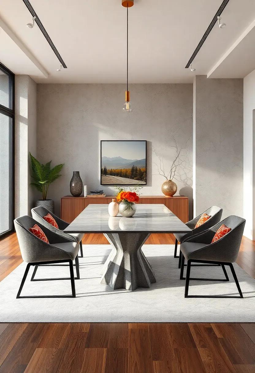 Statement Bases: Explore tables‍ with eye-catching​ bases—think​ sculptural designs—that transform an ordinary ​meal into a ‍work of art