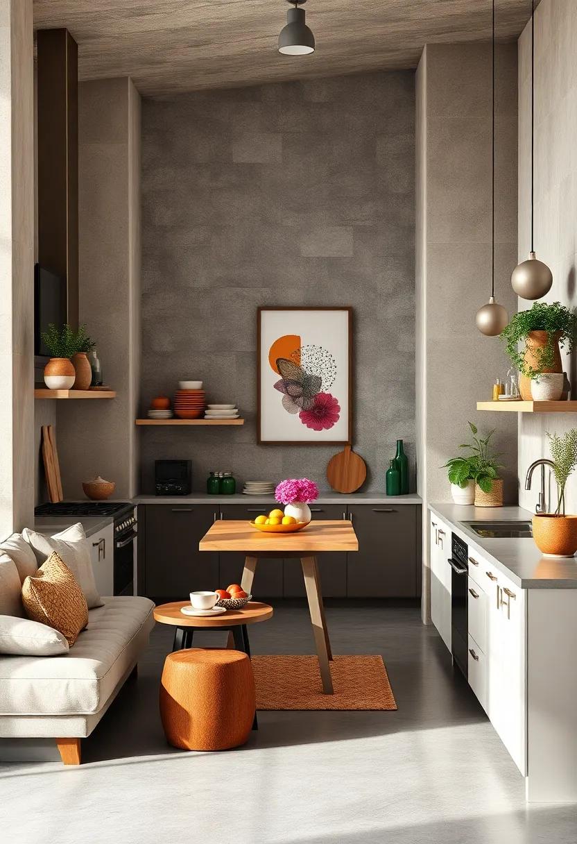 Artistic Artwork: Hang inspiring art or ⁢quirky prints that reflect your style and give your kitchen an⁤ artistic flair