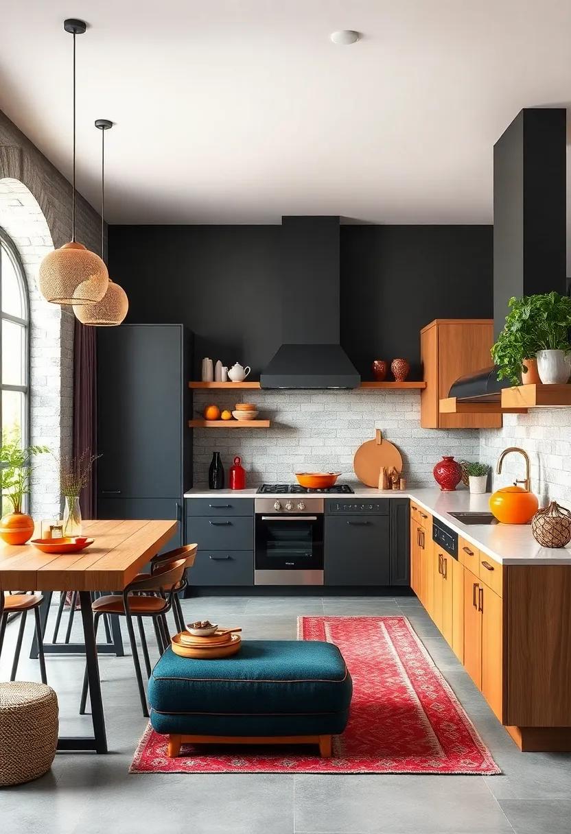Bold Color‍ Palettes: Embrace ⁣a mix of vibrant hues that reflect your personality ⁣while also enhancing the cooking space
