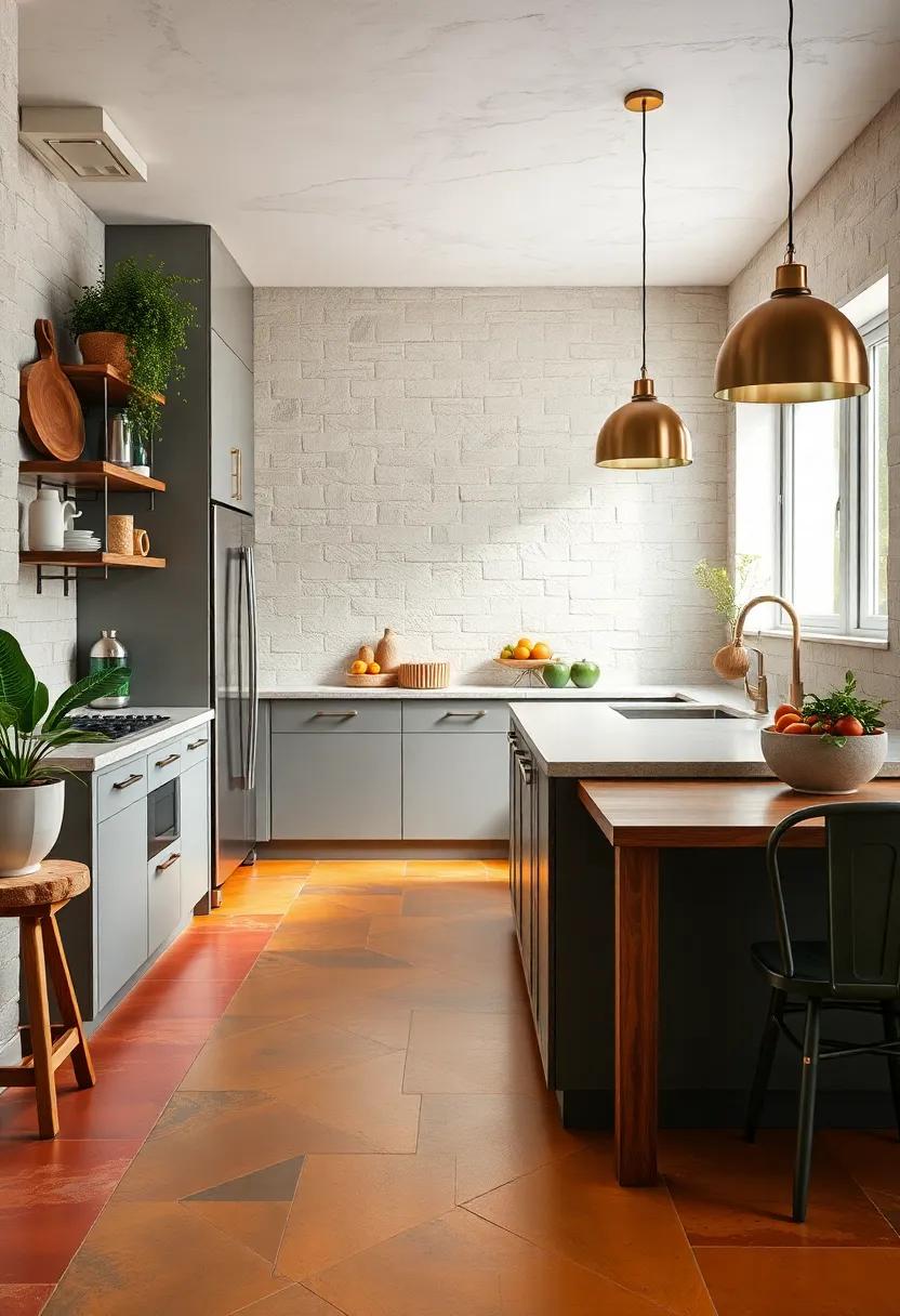 Colorful Flooring: Choose⁣ distinctive floor materials or patterns that make a statement while remaining practical for everyday use