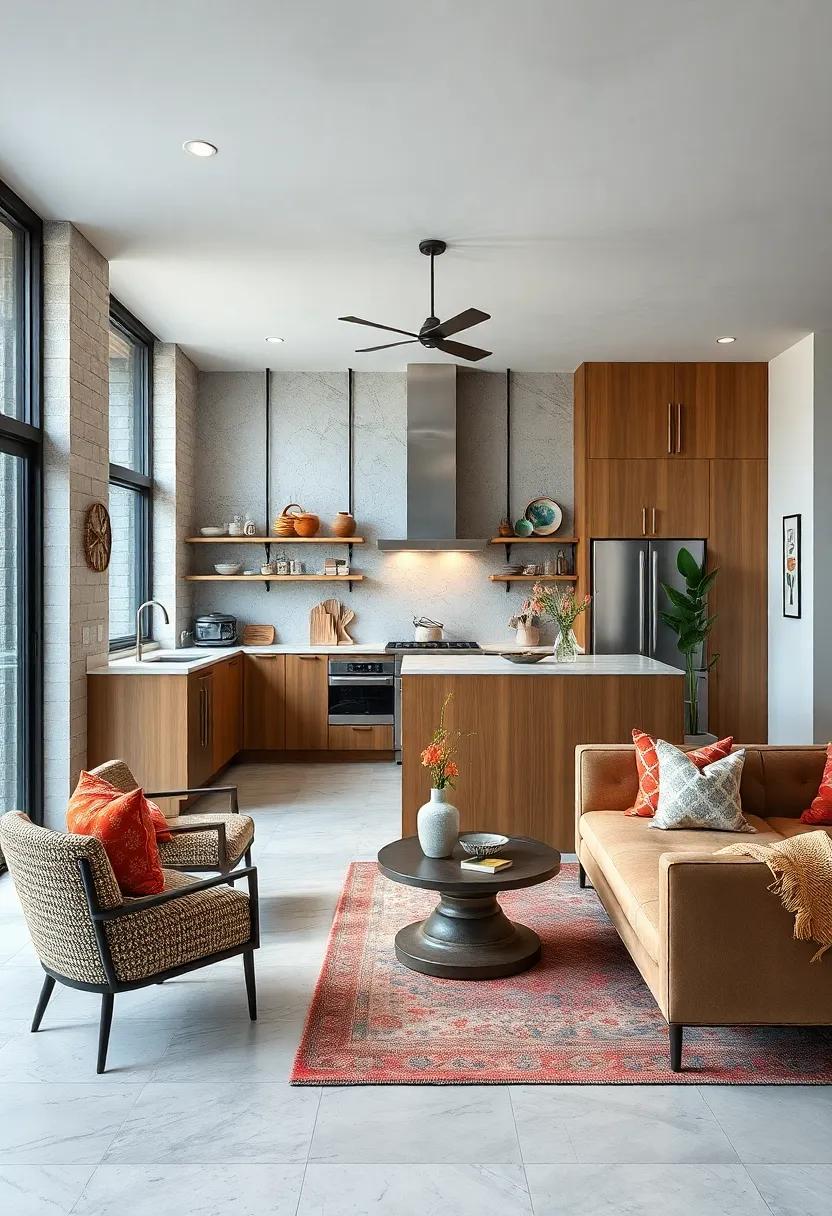Open Floor Plans: Design your kitchen as part⁤ of a larger living space, allowing‍ for‌ a free-flowing and informal gathering atmosphere