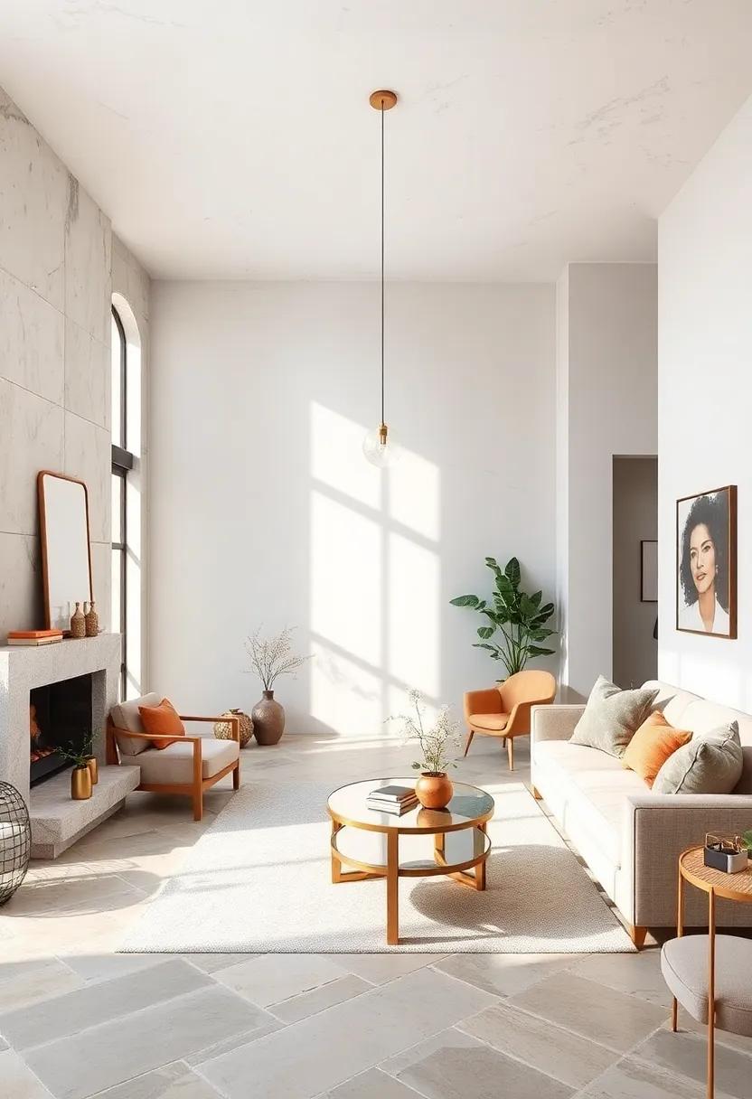 Crafting Visual Harmony Through Thoughtful Use of Negative Space in Neutral-themed Rooms