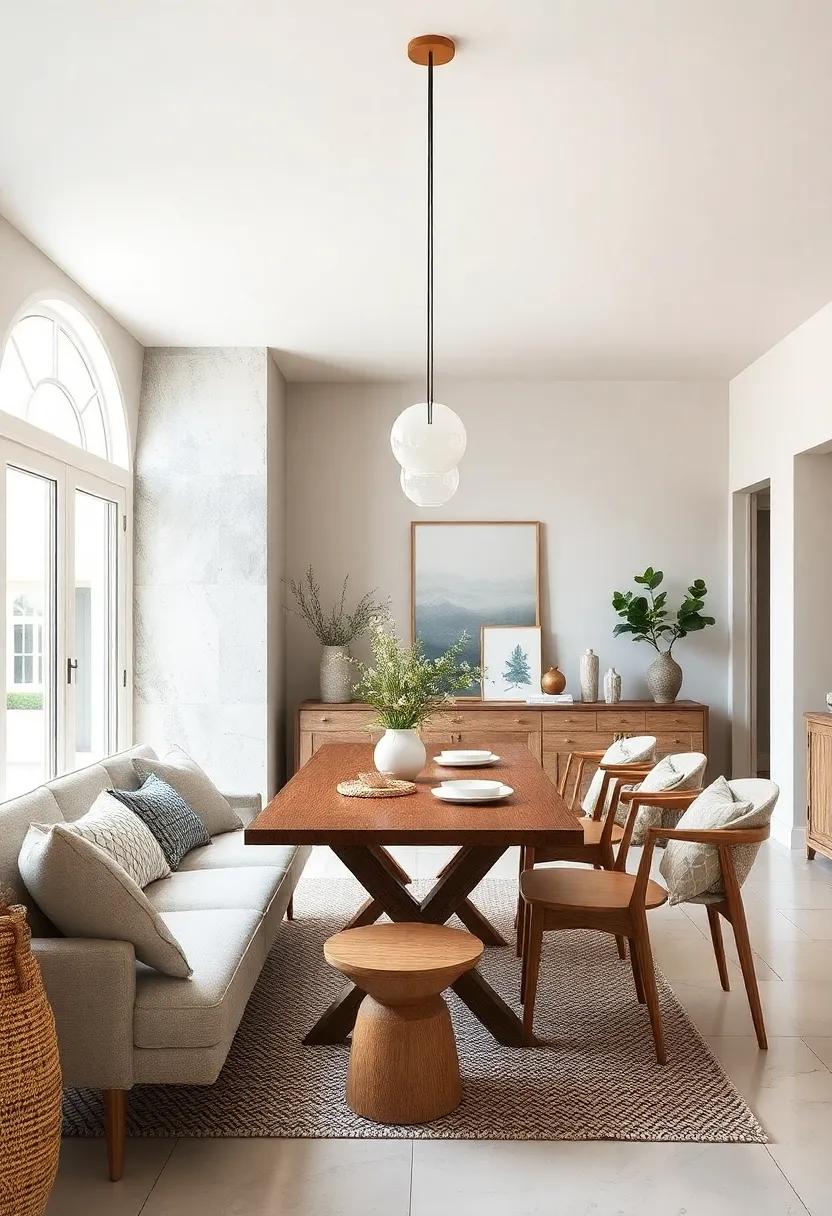 Pale⁢ Wheat and Ocean​ Gray: Combine pale wheat ⁤shades with ocean-inspired grays for a relaxed⁤ seaside dining room