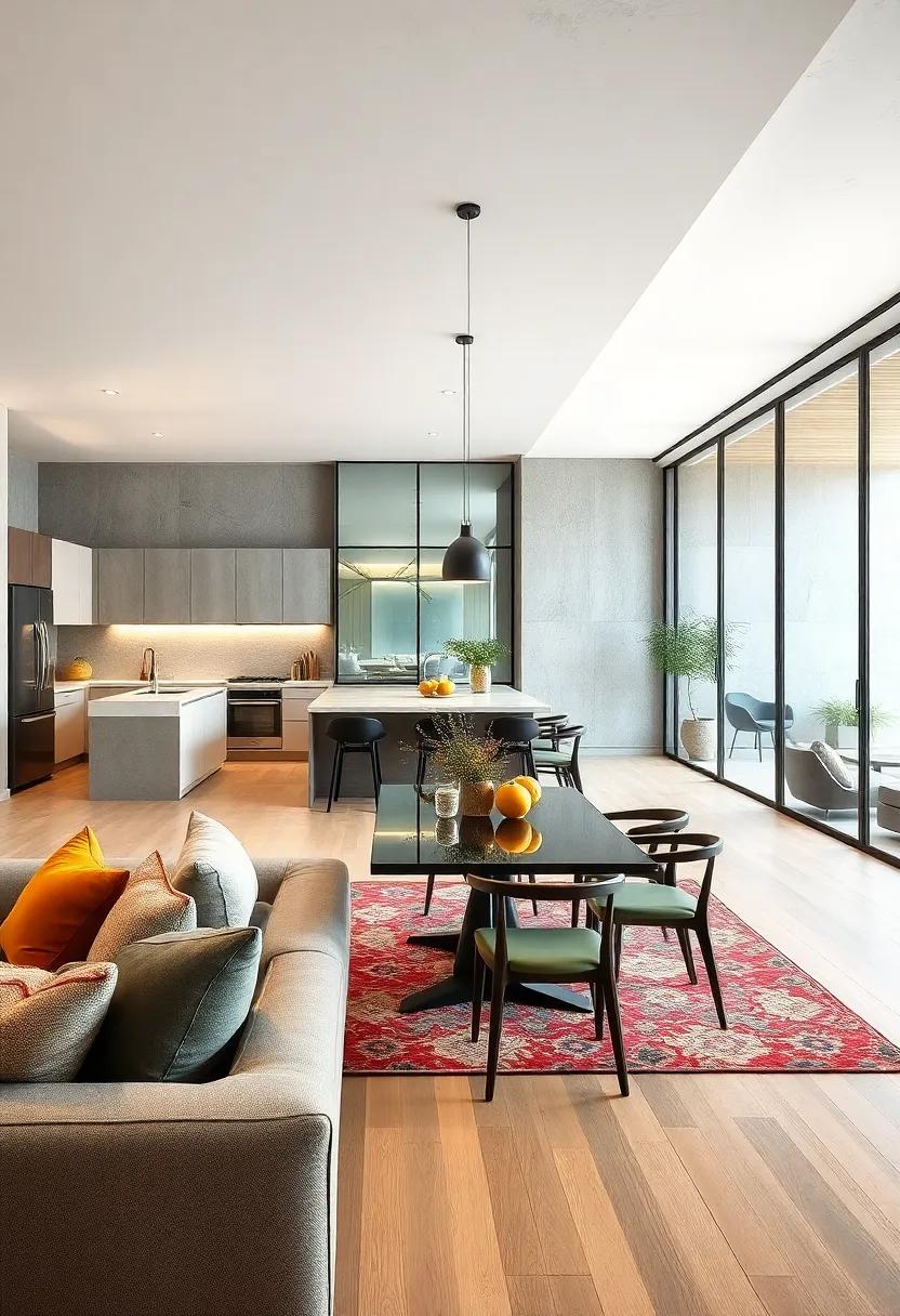 Glass Partition Elements Offering Subtle Division Without Compromising The Visual Openness