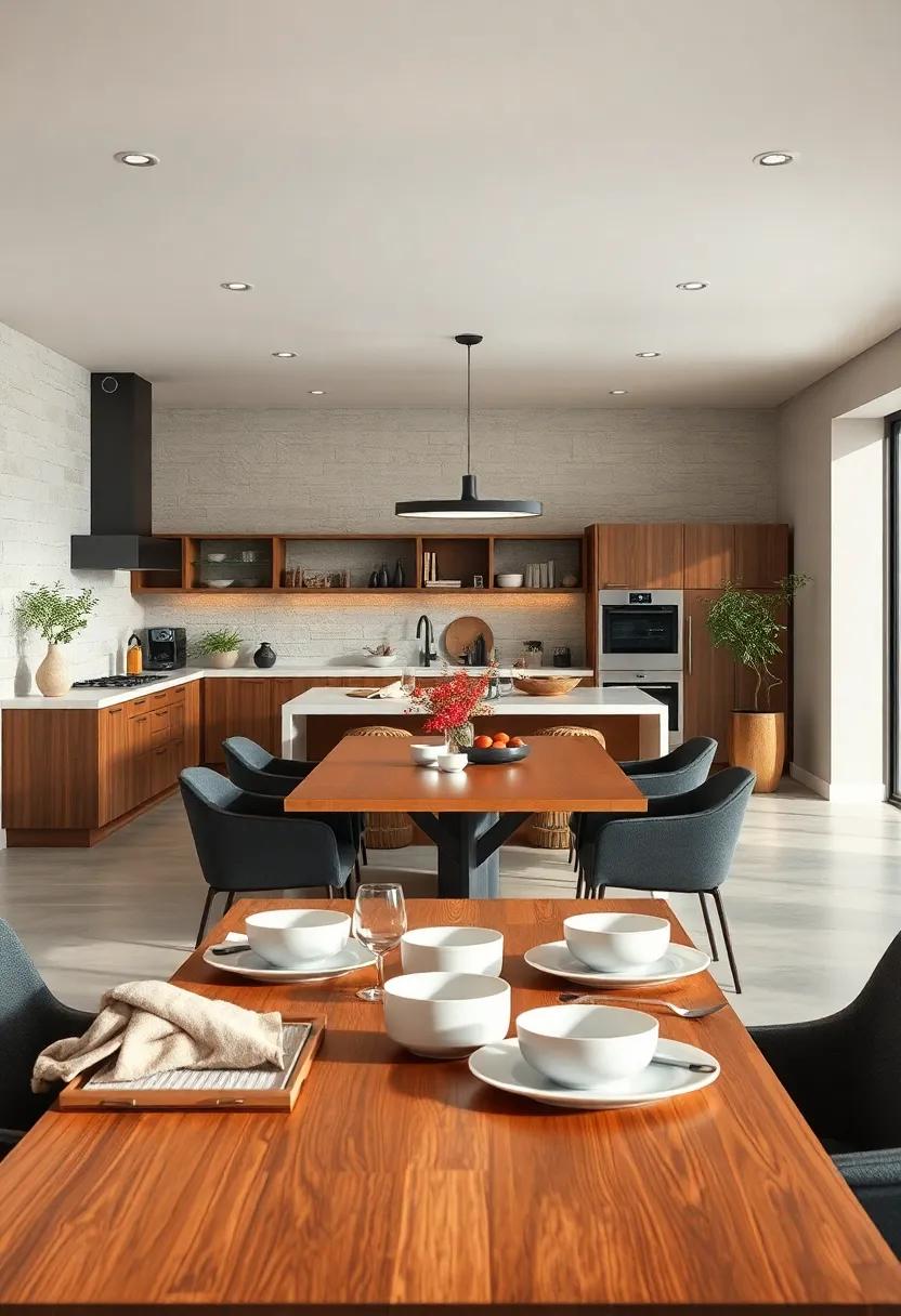 Bold Color Accents in Cushions and Artwork Contrasted Against a Subtle Open Plan Palette