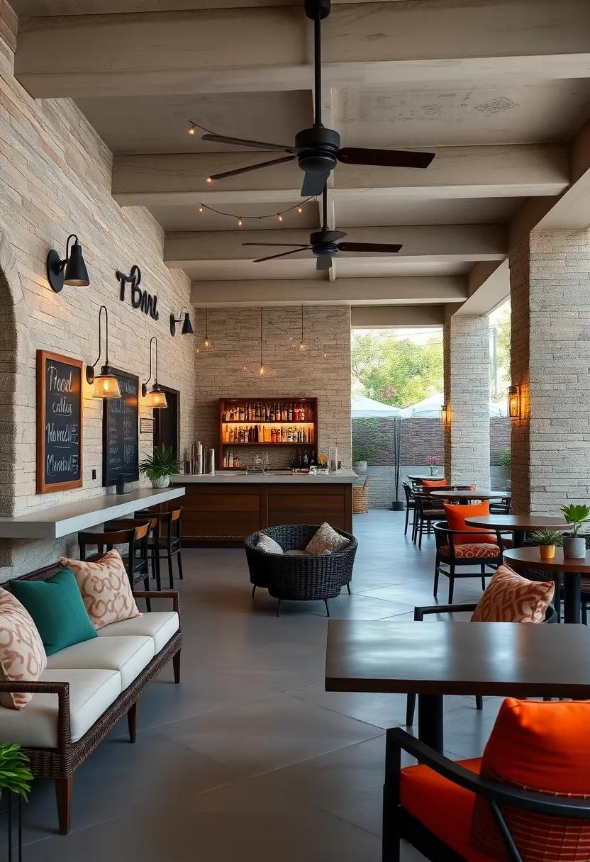 Interactive Chalkboard Menus Inviting Guests to Customize Their Drink Choices