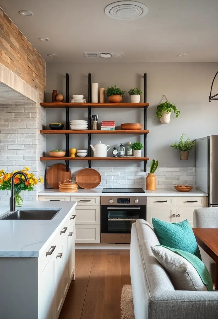 Ladder Shelf⁣ unit: Install ⁣a ladder shelf unit for an‍ asymmetrical storage solution that combines open and closed ​compartments to‌ display and store
