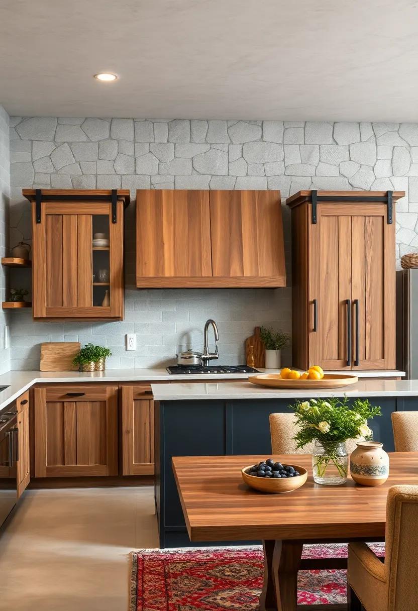 Reclaimed Barn doors: Hang reclaimed‍ barn doors as‍ cabinet fronts to ​introduce a touch ‌of history and rustic charm to your kitchen⁤ storage