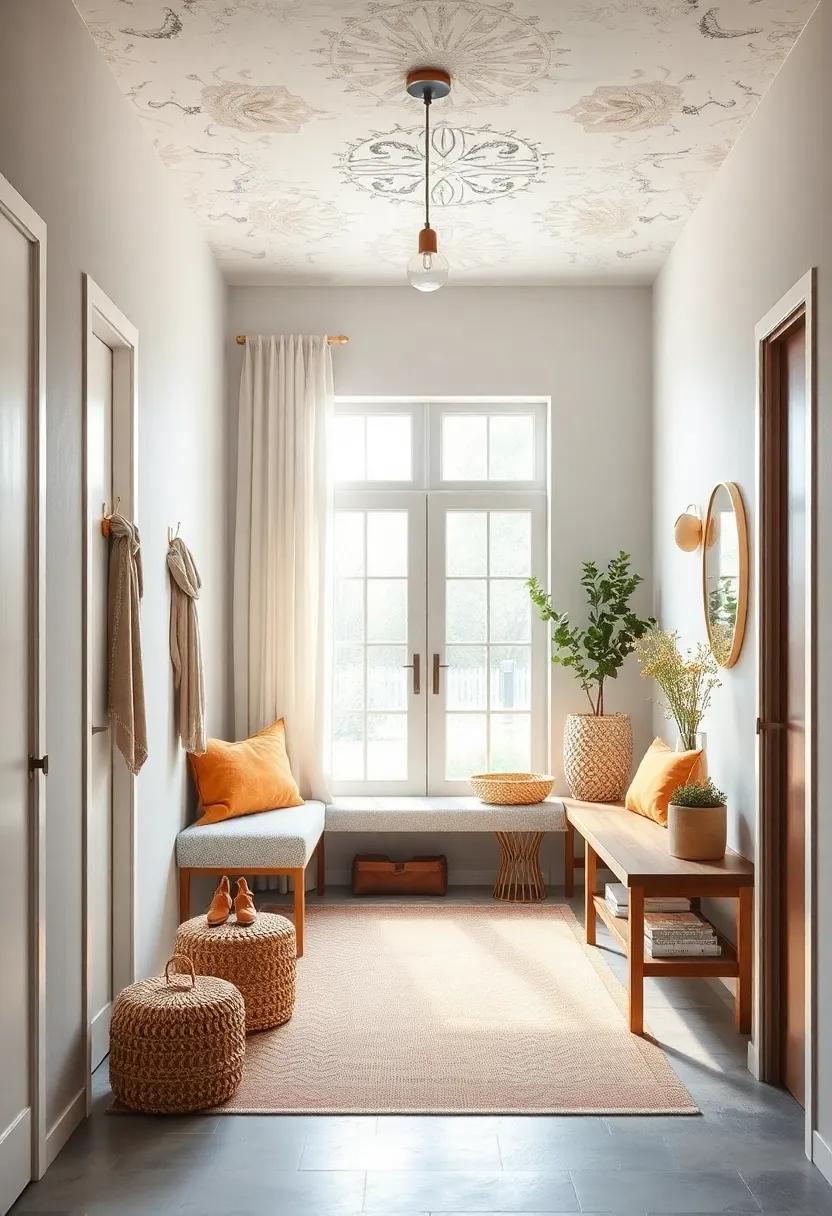 Compact Scandinavian Mudrooms Using Clever Built-In Storage to Maximize Entryway Function and Style