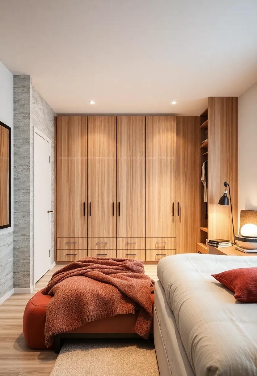 L-addition⁤ Wardrobe: Utilize‍ the “L” shape of your room with‌ a tailored wardrobe that wraps ​around ‍the corner, optimizing space without ⁣compromising on style