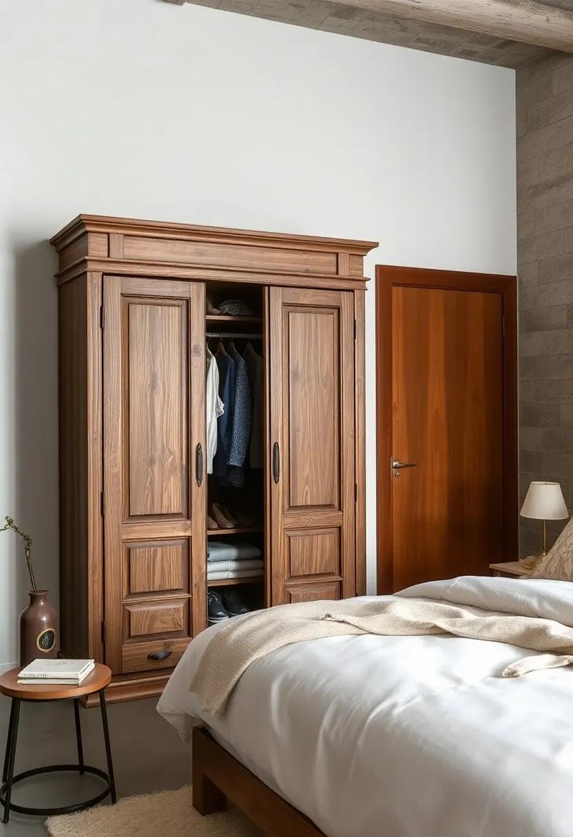 Vintage Armoire:‍ Incorporate a touch of nostalgia with a well-loved armoire,offering charm and ample storage for​ clothes and accessories