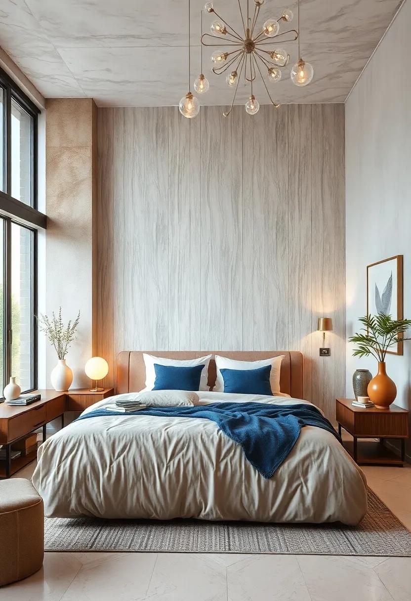 Introduce Vertical Lines: Use wallpaper or⁢ decor with vertical lines to draw⁢ the eye upward and​ both accentuate⁢ height and space