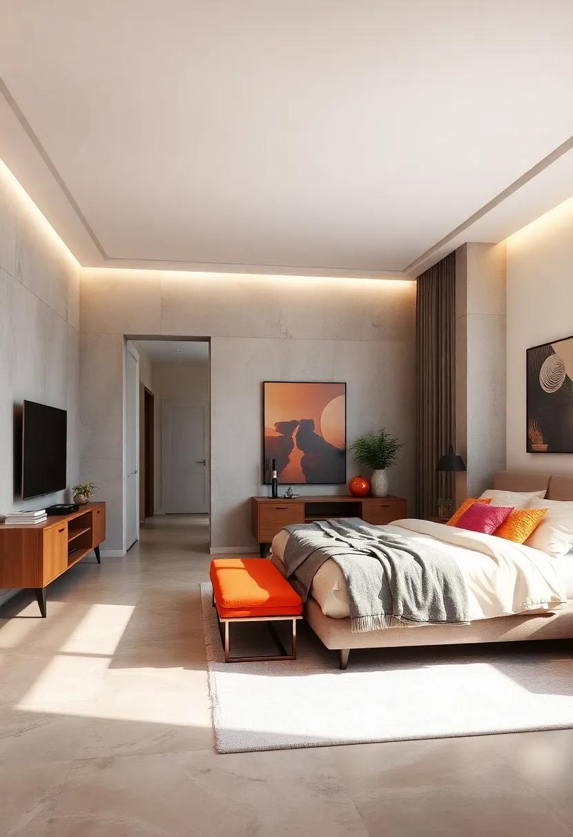 Keep Electronics Out ⁢of Sight: Hide gadgets ⁣and cords in stylish storage ⁢to maintain a​ clutter-free visual