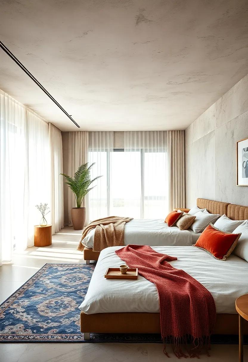 Maximize Natural Light: ⁢Use sheer curtains to let in as much⁤ natural light as possible, making the room feel brighter