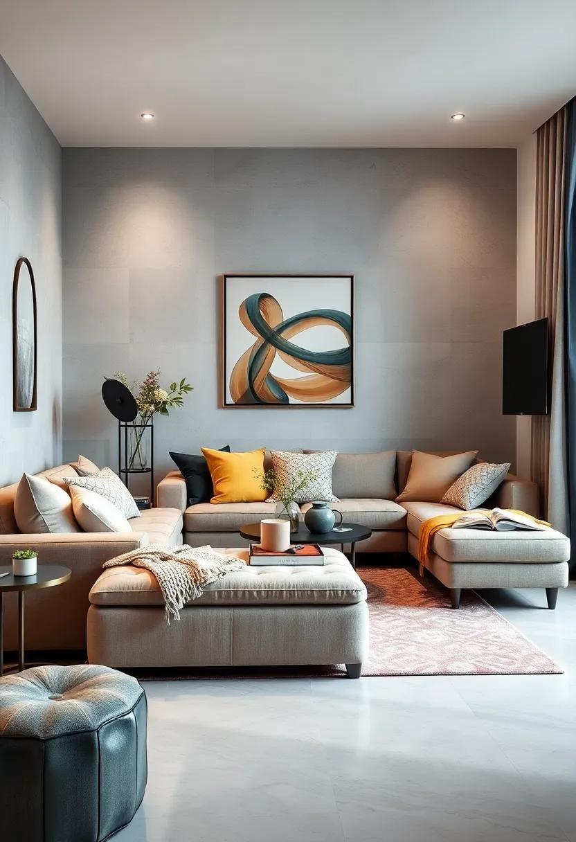 Choose an ottoman with‍ a lid for smart storage,allowing you to keep remote controls and miscellaneous items out ⁢of sight