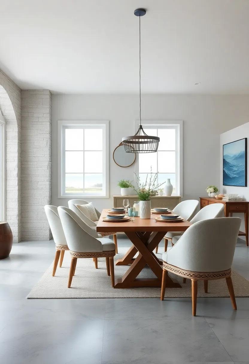 Coastal vibes: Capture the ​essence of the seaside with light colors, nautical decor, and plenty of natural light to ​bring a ⁢refreshing, ⁤airy feel to your ⁣meals