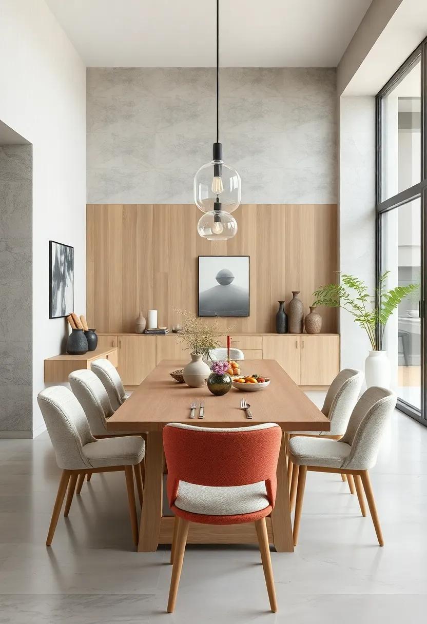 Scandinavian Simplicity: ⁢focus on functionality, light wood accents, and a neutral color scheme to ​create ⁤a serene dining space that​ embodies the “less is more” philosophy