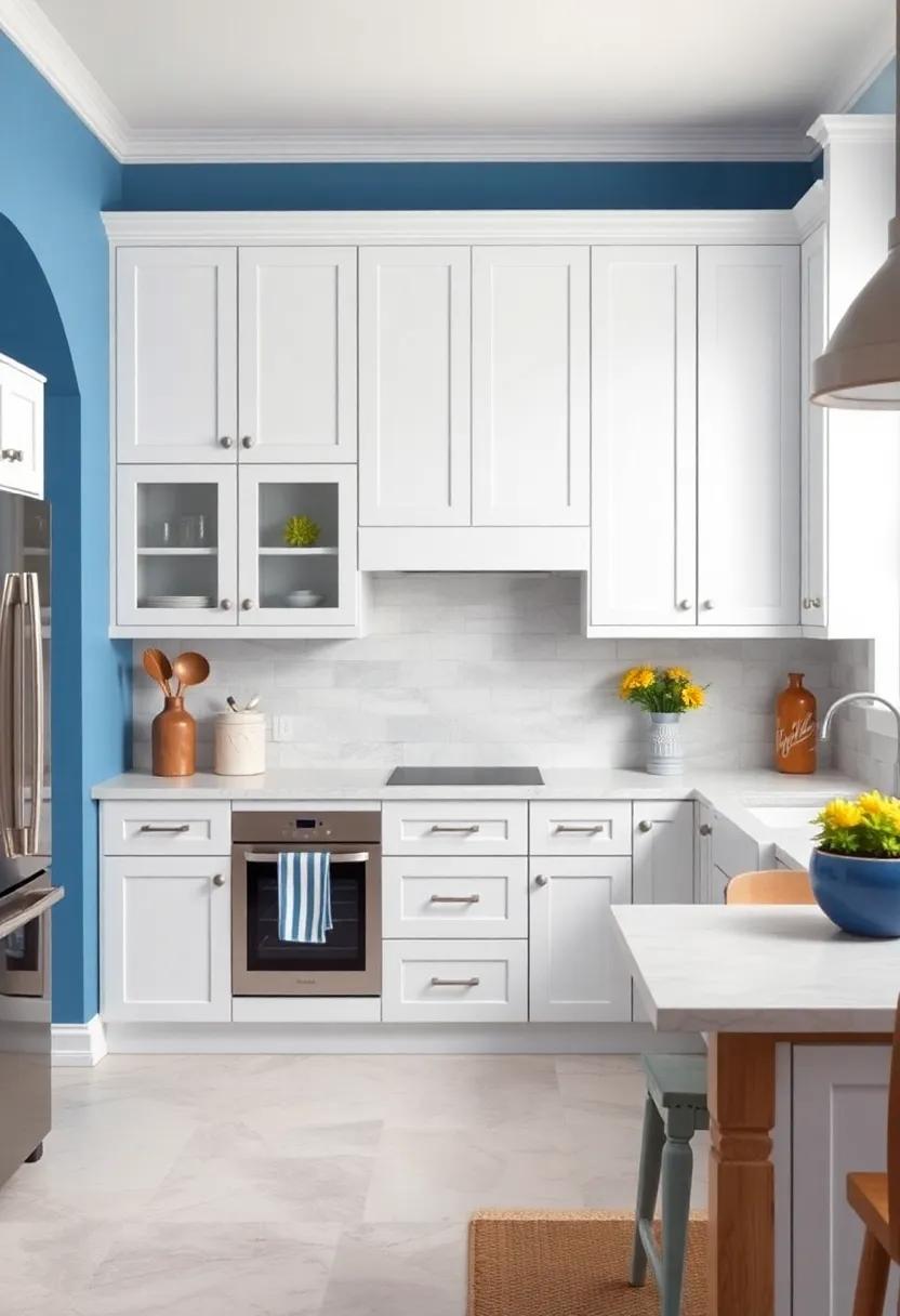 Create an Ombre Effect:⁤ Blend shades of blue from light ‌to⁢ dark for a gradual transition​ that adds ⁢depth and interest to your kitchen
