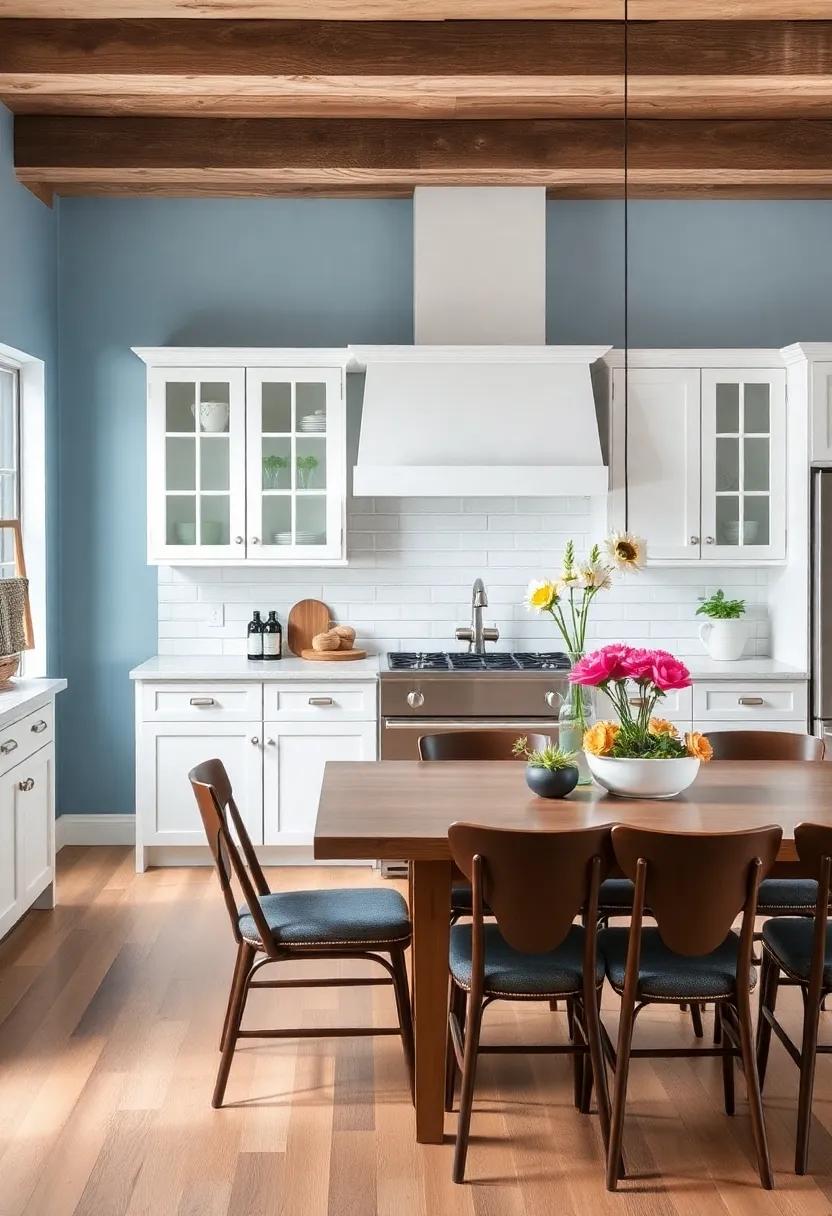 Design ⁣with Shiplap: Consider shiplap⁣ walls in a⁢ calming ⁢blue hue, ‍giving ⁤your ‌kitchen a charming rustic feel‍ that melds perfectly with white‌ cabinets