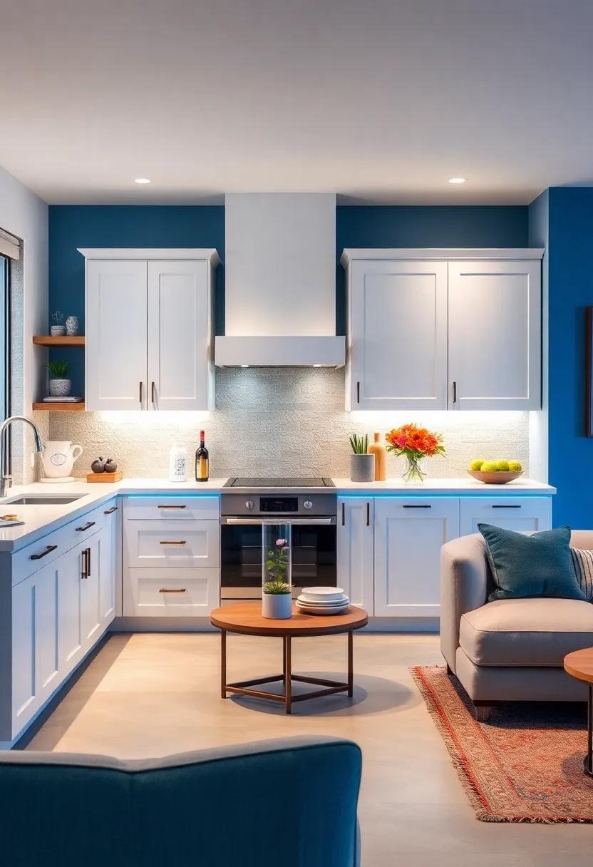 Incorporate Natural Wood Accents: Use wooden shelving or decor⁣ to ​bring warmth to the cool ‌tones, creating balance in your tranquil​ kitchen