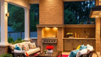 Bright Ideas: Designing Screened Porch Outdoor Kitchens with Perfect Lighting