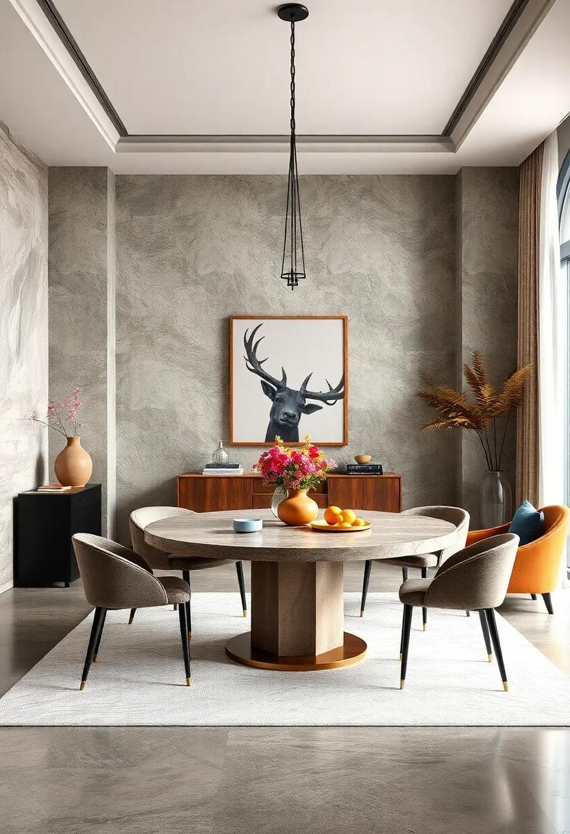 Timeless Elegance: Inspiring Dining Room Designs with Round Tables