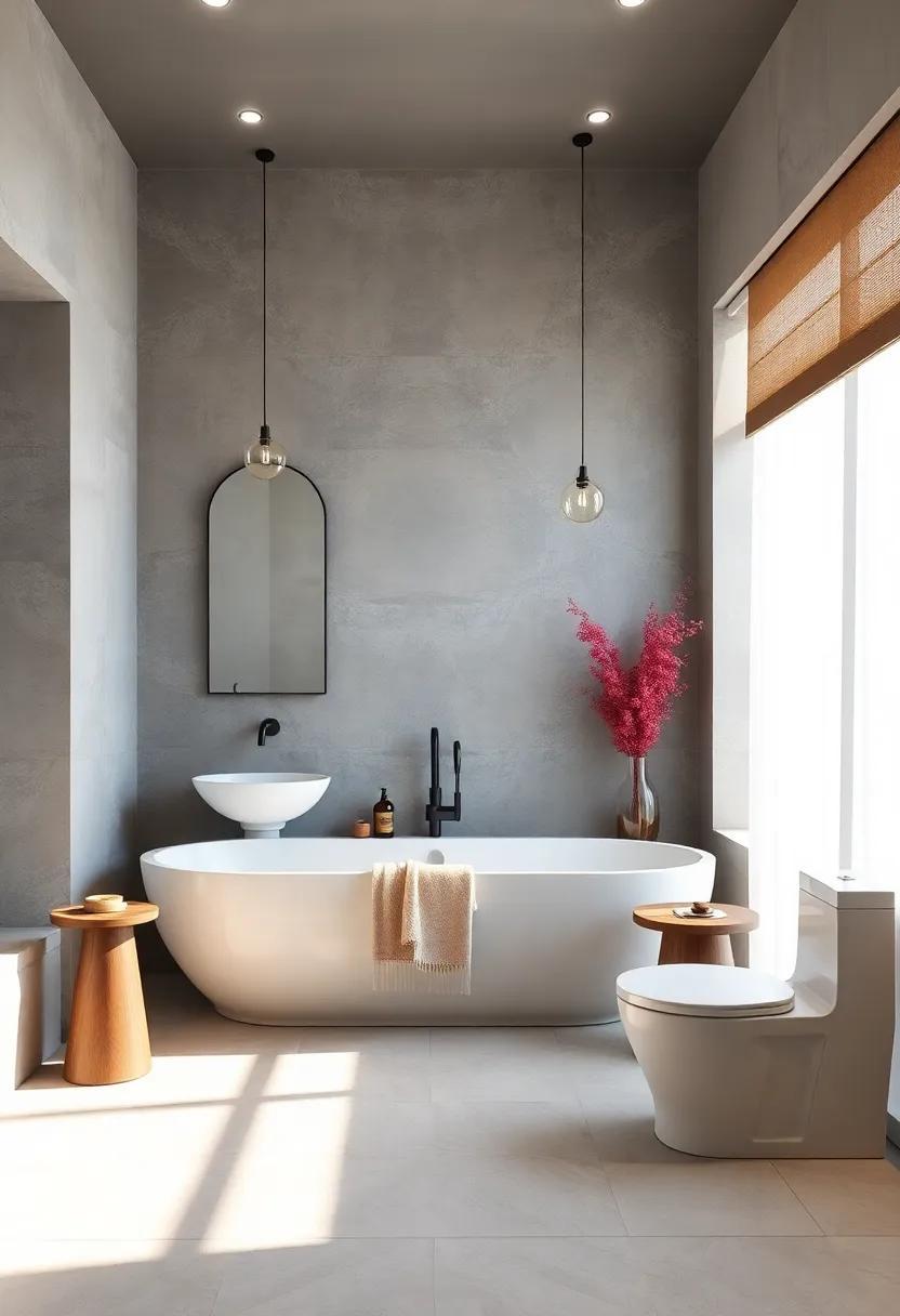 Sleek Serenity: Embracing Minimalist Bathroom Decor with Clean Lines