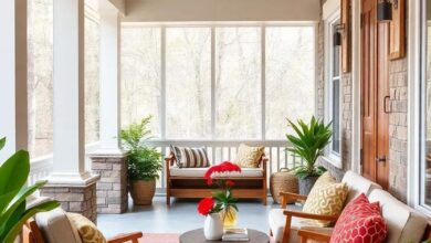 Maximize Comfort and Space: Designing a Screened Porch with Fold-Out Chairs
