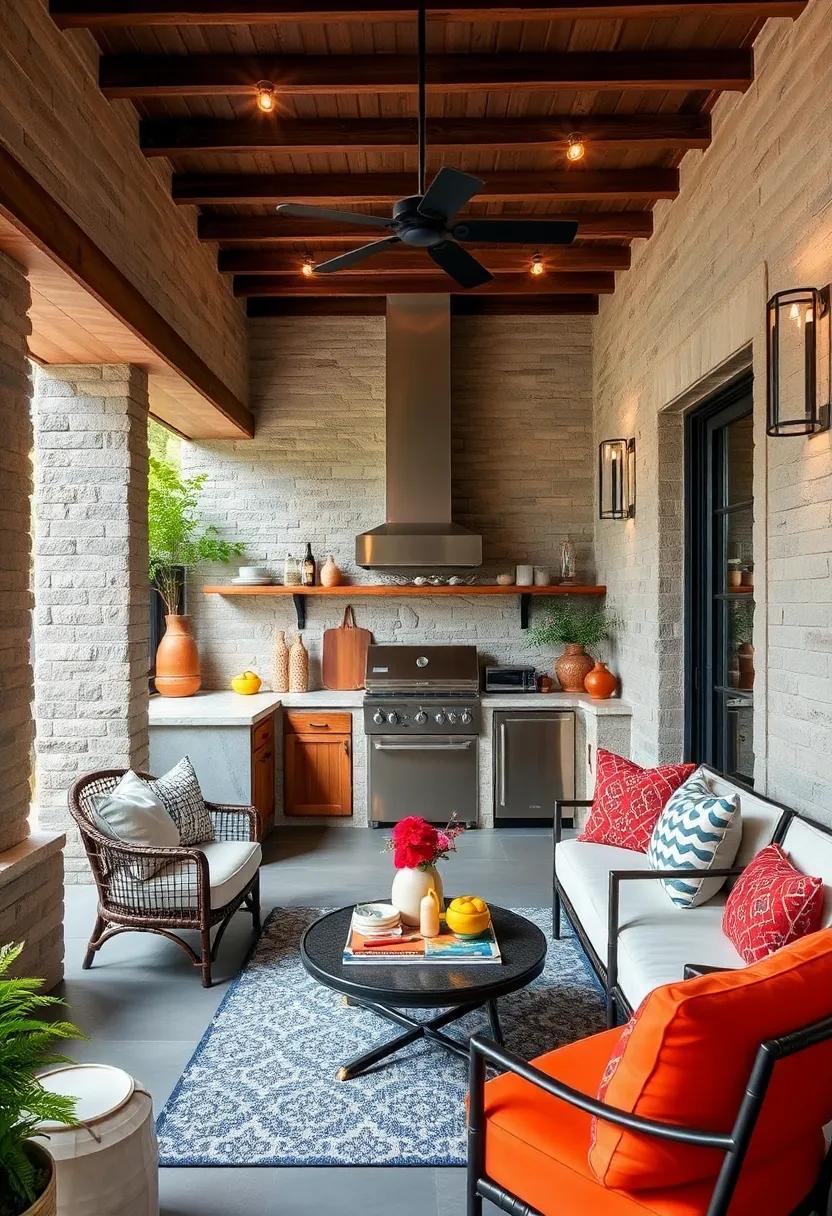 Compact Culinary Charm: Designing the Perfect Small Outdoor Kitchen Space