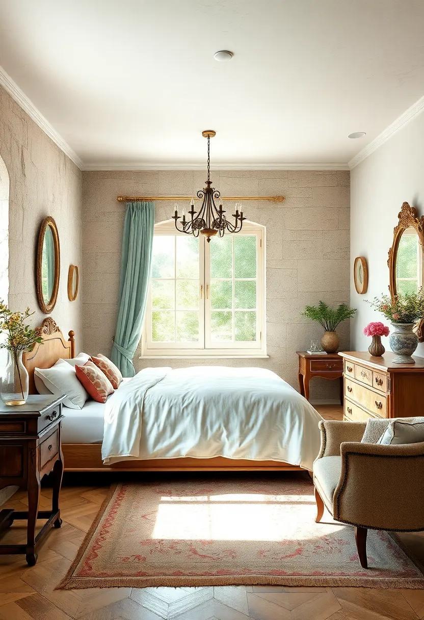 Timeless Elegance: Designing a French Country Bedroom with Antique Charm