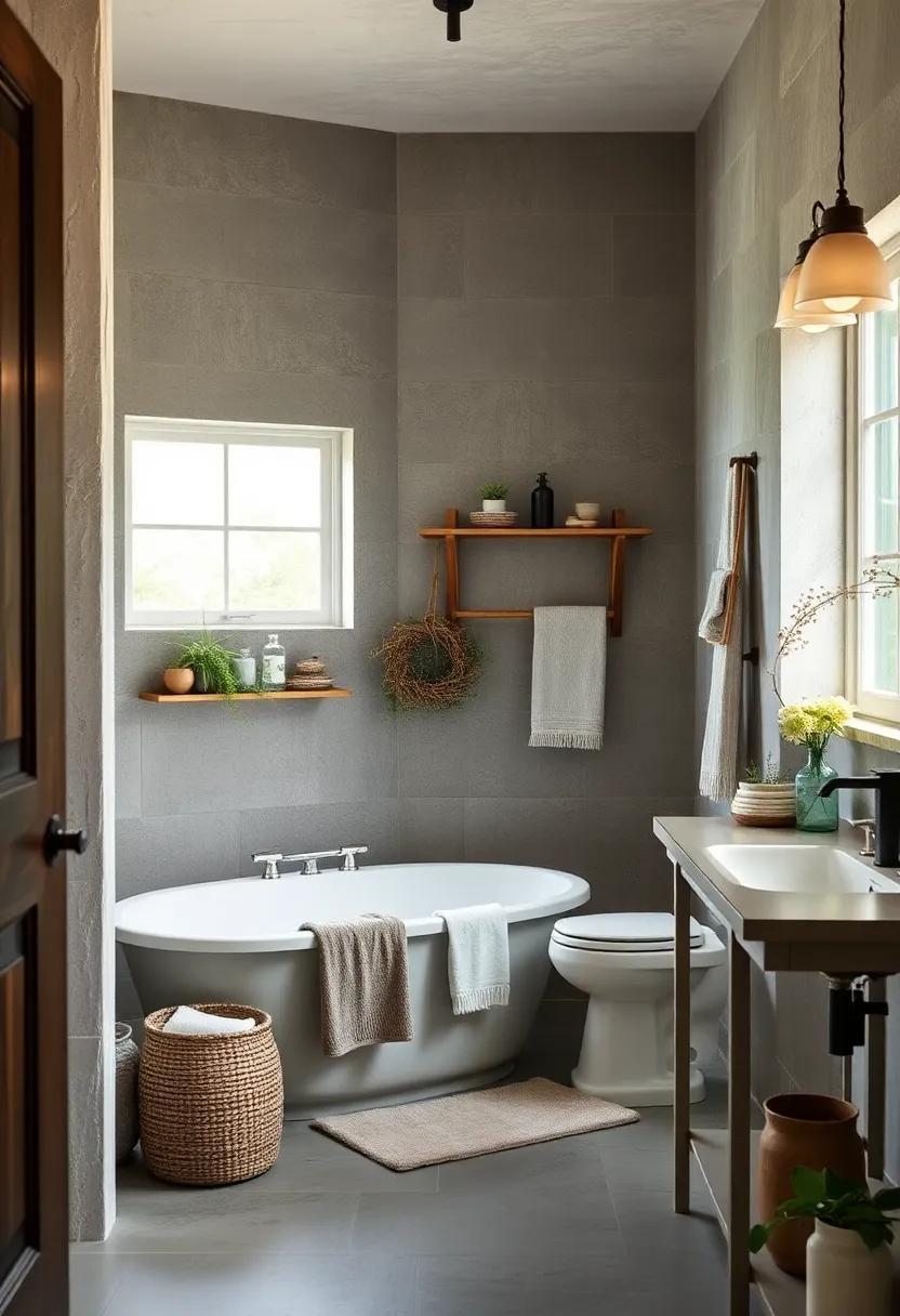 Charming Farmhouse Bathroom Accessories to Elevate Your Rustic Retreat