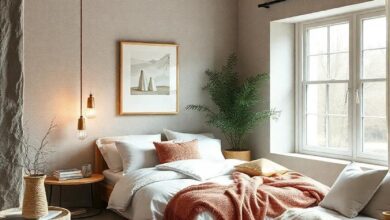 Embracing Warmth: Scandinavian Bedrooms Wrapped in Cozy Textiles